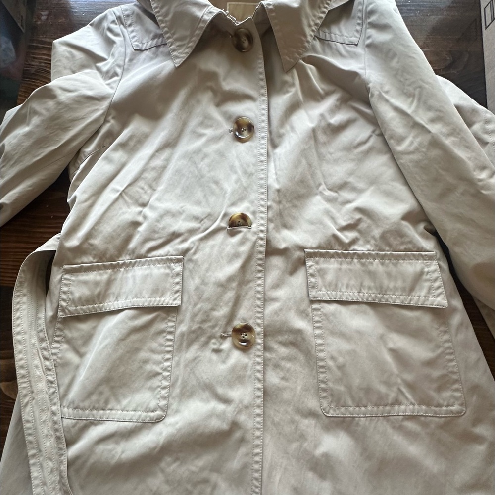 Michael Kors Light Tan Trench Coat